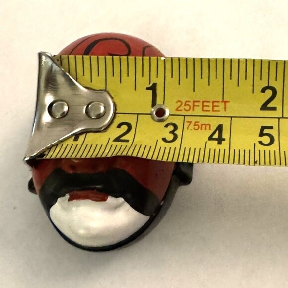 Set of 4 Cost Plus World Market Small Wood Hinged Chinese Mask Trinket Boxes - Picture 5 of 5